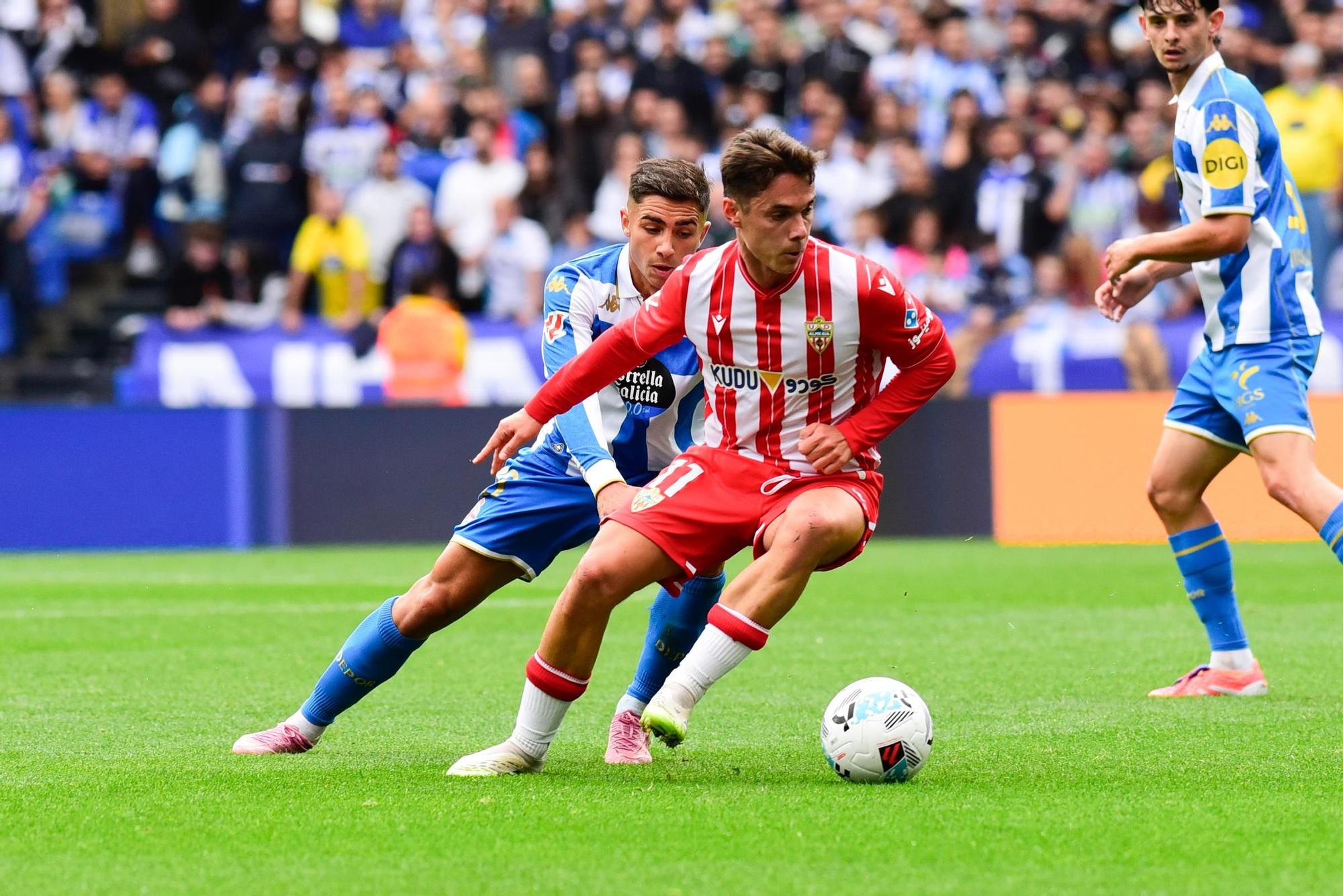 El Deportivo - Almería, en imágenes