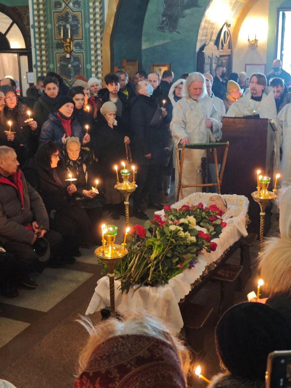 Funeral y ceremonia de despedida del político opositor ruso Alexei Navalny en Moscú