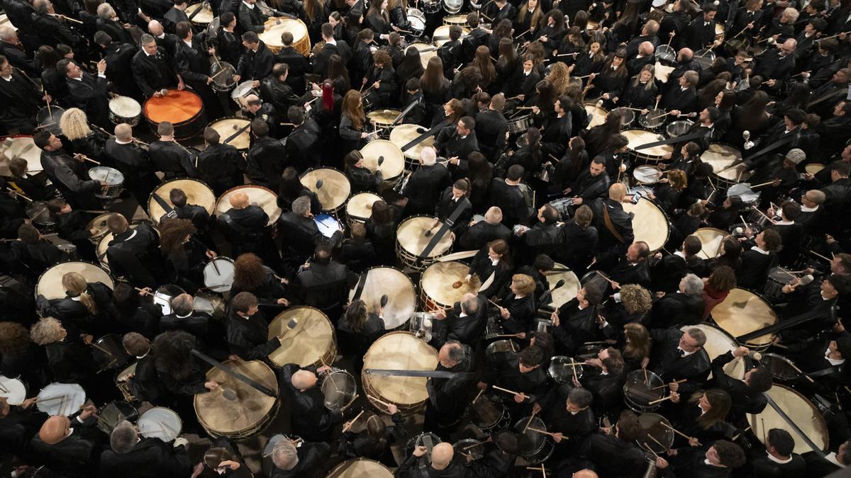 Rompida de la hora en Hijar (Teruel)