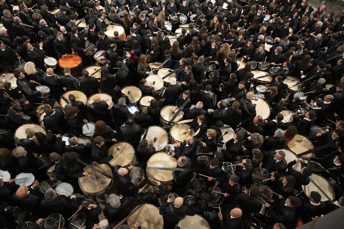 Rompida de la hora en Hijar (Teruel)