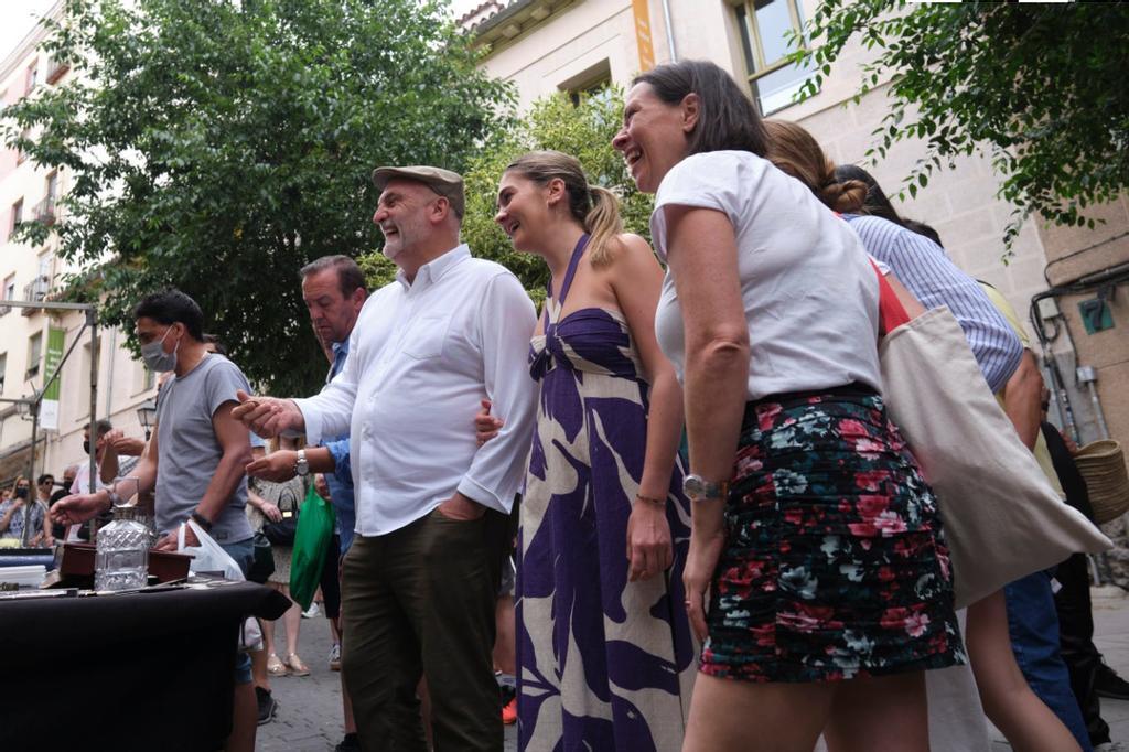 José Andrés, disfrutando con los suyos.