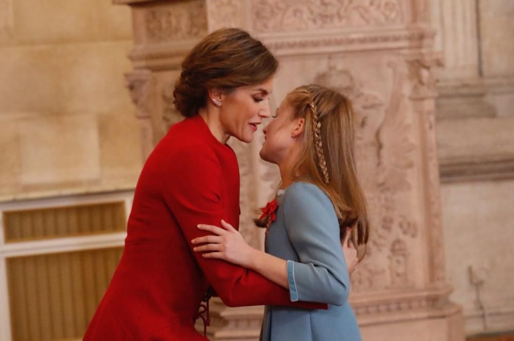 La Princesa Leonor recibe el Toisón de Oro