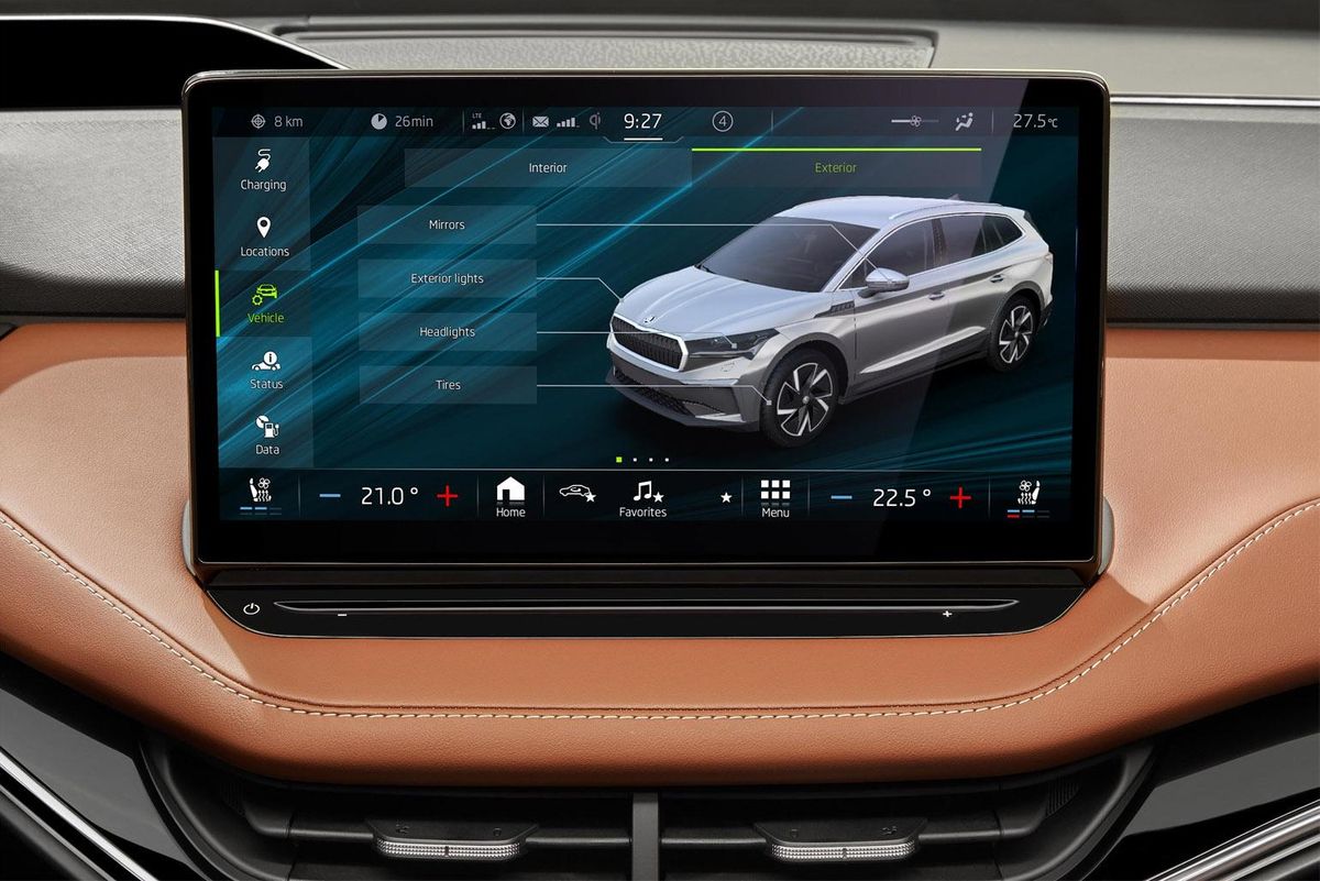 El nuevo ŠKODA Enyaq iV podrá probarse y configurarse a partir del próximo mes en la Škoda City Store de J.R. Valle.