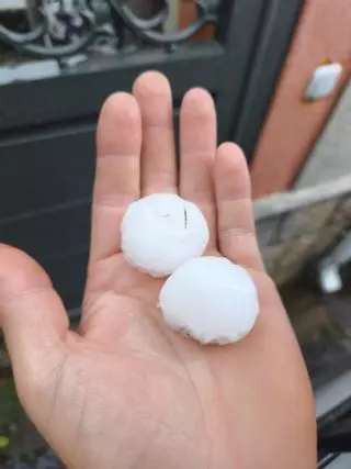 Postales de la tormenta en Deza-Tabeirós