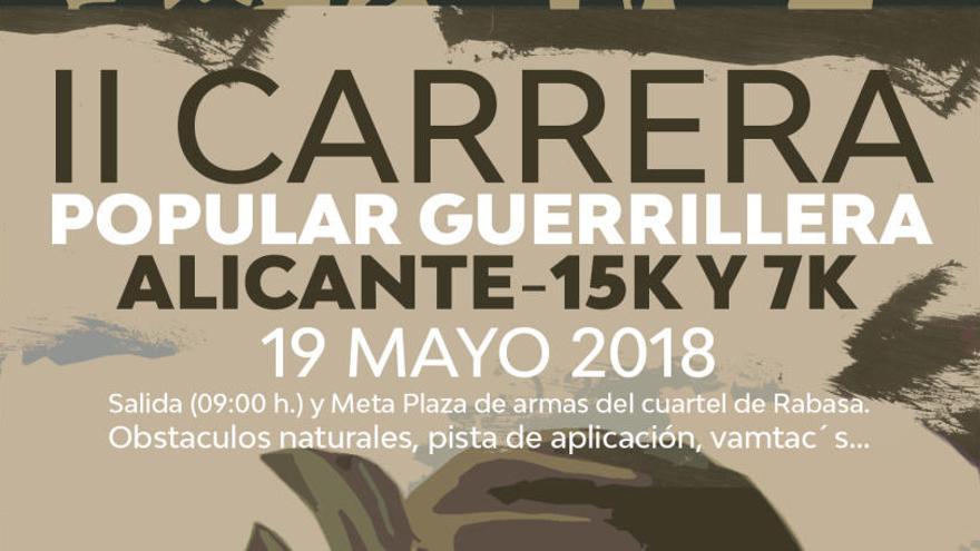 Carrera popular guerrillera en el cuartel de Rabasa - Información