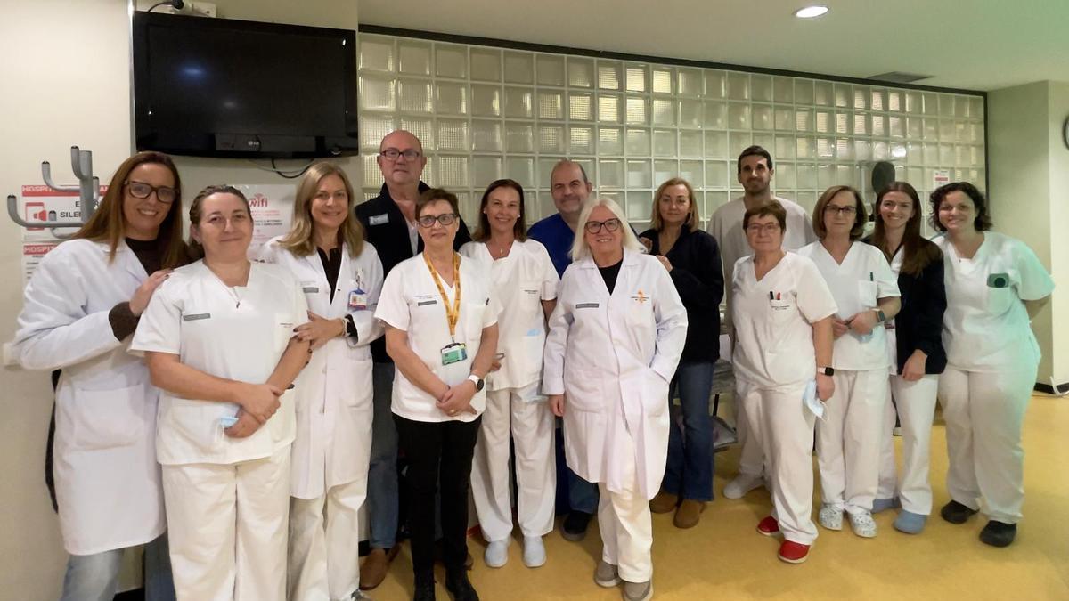 Equipo Hospital de Día del Hospital de la Plana.