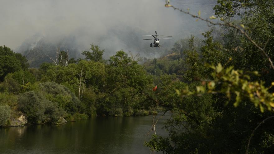 El fuego destruye ya 6.500 hectáreas del Parque Natural do Invernadeiro