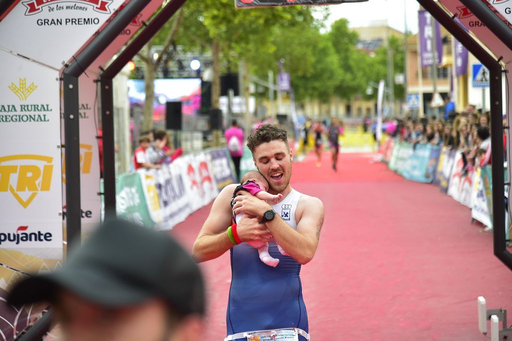 Llegada del triatlón de Fuente Álamo (I)