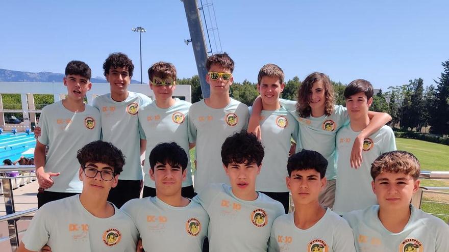 El cadete del CW Sant Josep firma una temporada histórica en el waterpolo balear