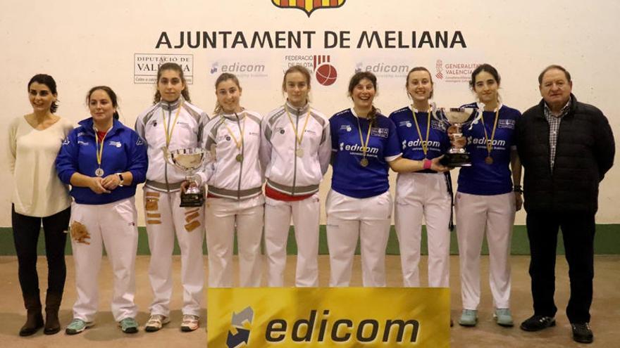 Godelleta i Meliana, campiones de la competició femenina