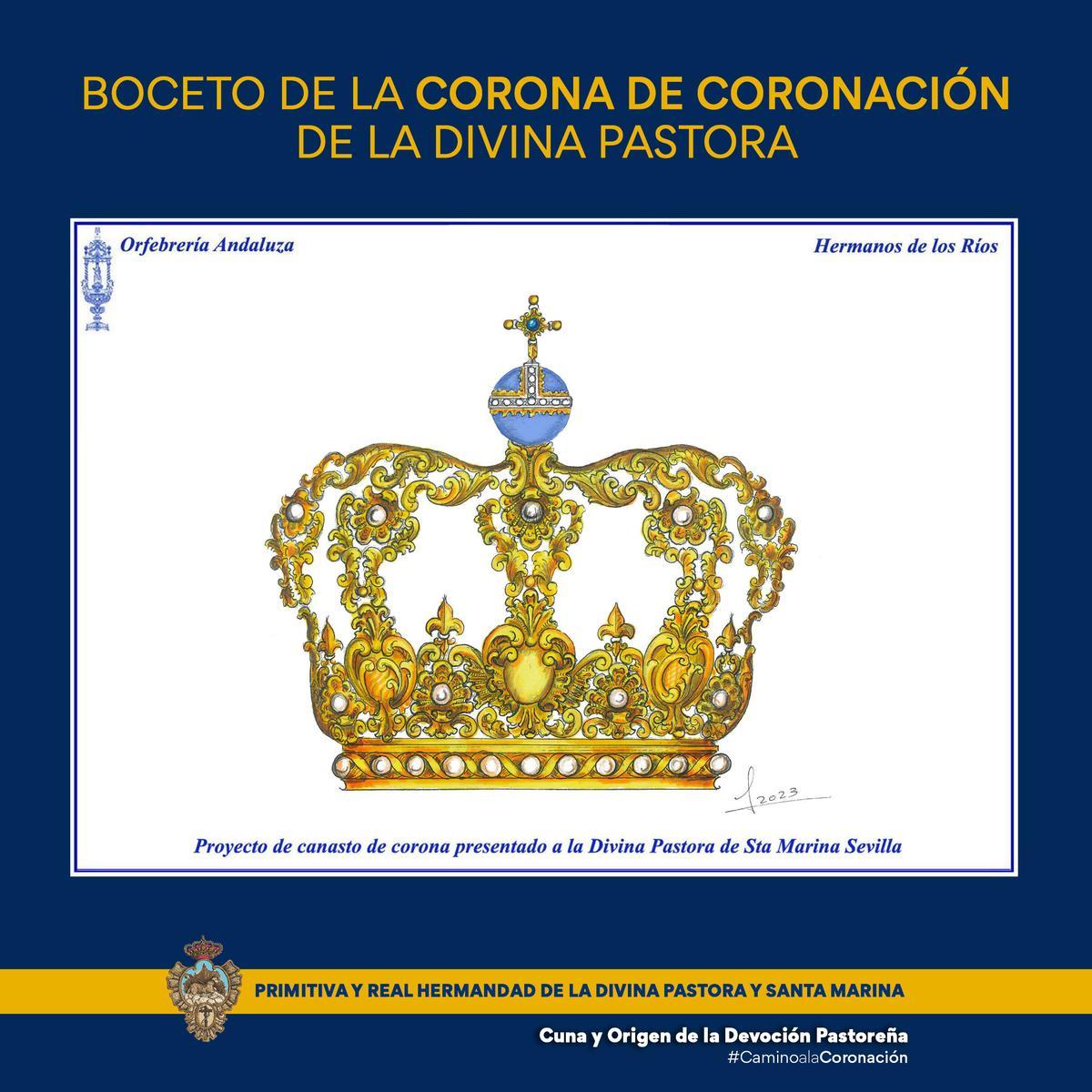 Corona de la Divina Pastora de Santa Marina