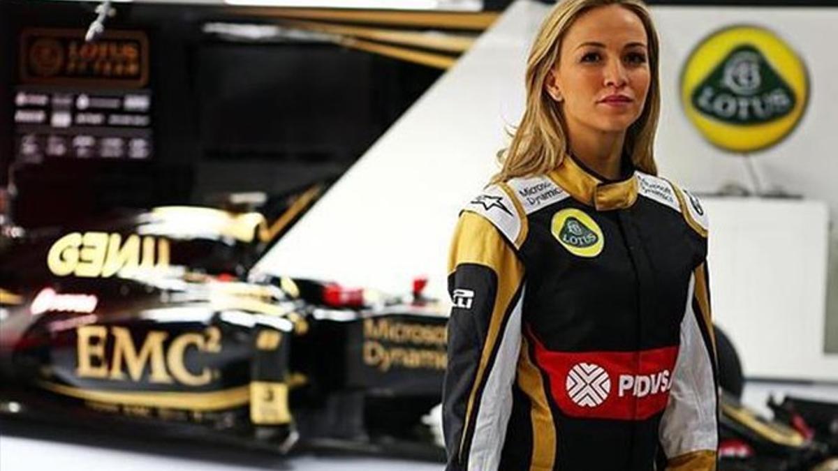 Carmen Jordá ya luce los colores de Lotus