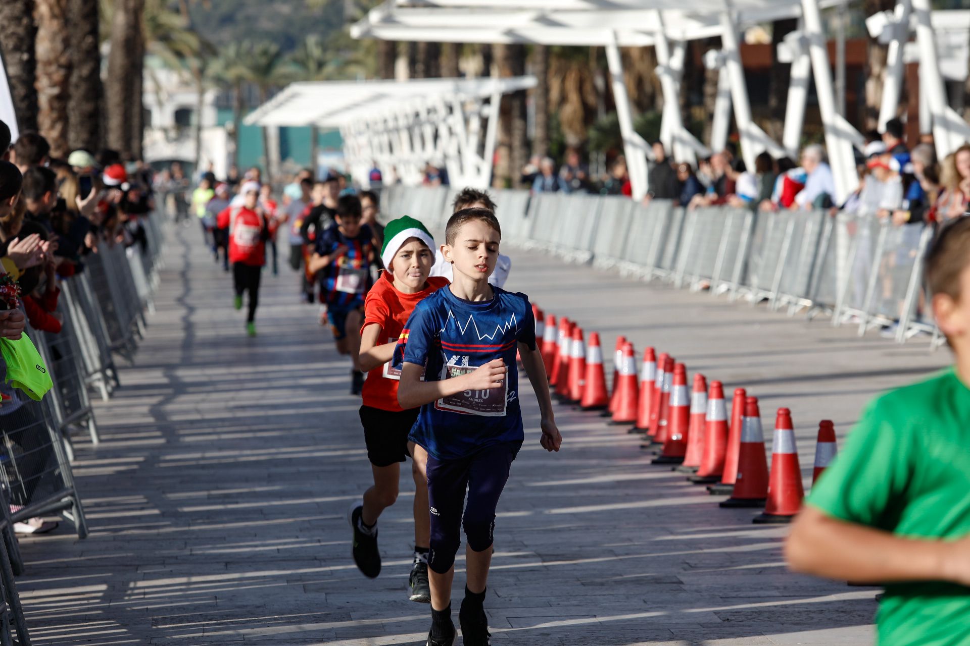 San Silvestre 2022 de niños en Cartagena