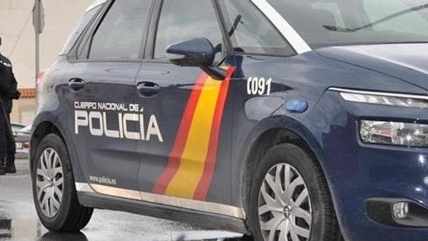 Un vehículo de la Policía Nacional.