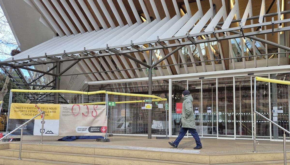 BCN assumeix 250.000 € per les obres a la Biblioteca García Márquez BCN assumeix 250.000 € per les obres a la Biblioteca García Márquez