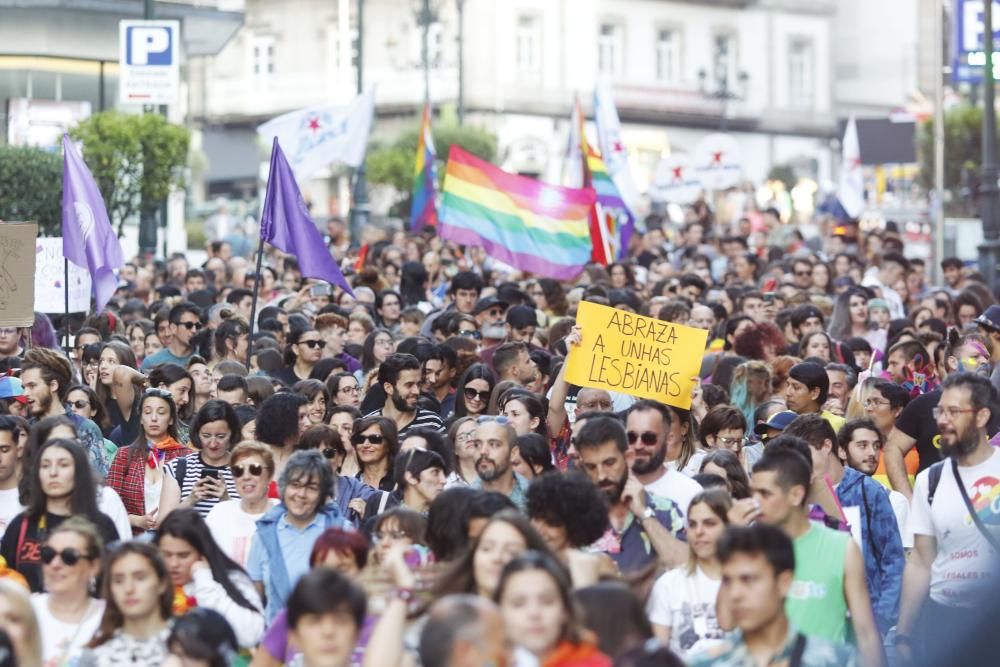 Vigo celebra la diversidad con ''''orgullo''''. // Alba Villar | FdV