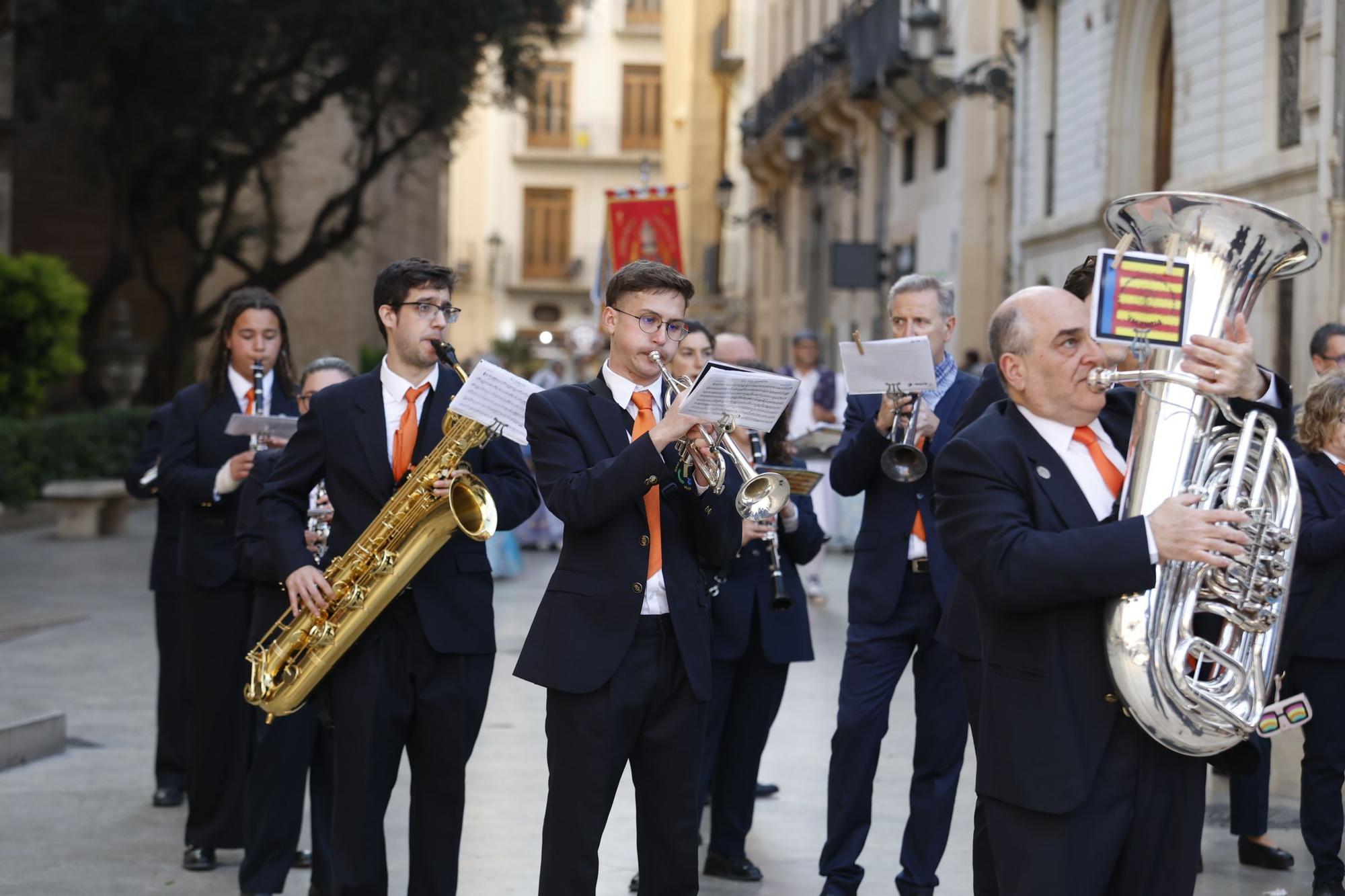 Fallas 2023 | Antología de músicos en la Ofrenda del día 17