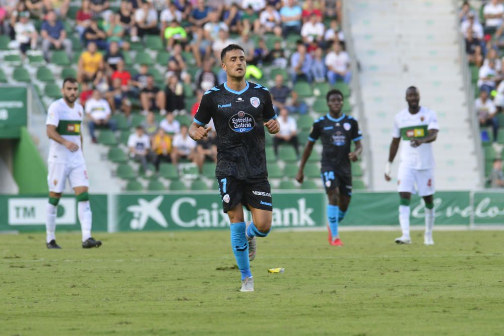 La victoria del Elche ante el CD Lugo en imágenes