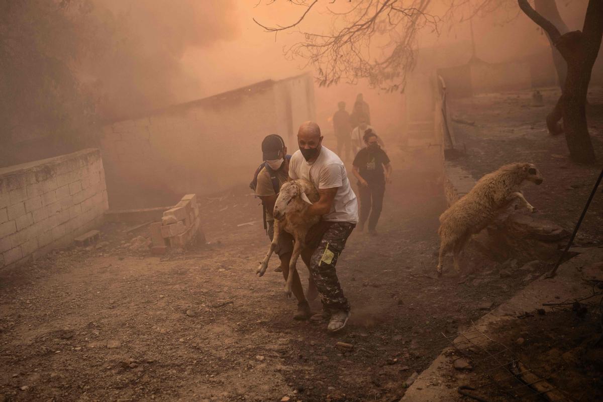 Nueva ola de incendios en Grecia