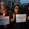 Una protesta en Beirut condena el asesinato de varios periodistas en el sur de Líbano