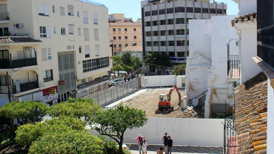 Parcela en la que se edificará el hotel Maravilla Palace.