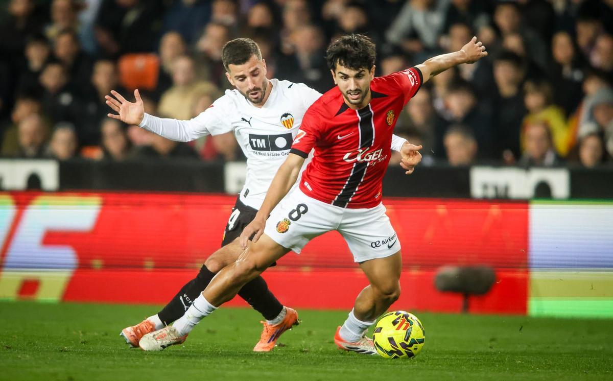 El Valencia CF - Mallorca, en imágenes