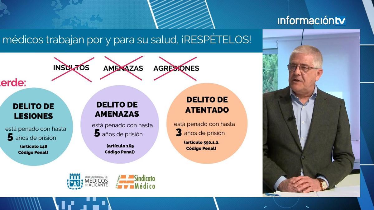 Médicos alicantinos se enfrentan a insultos y agresiones: "Estás muerto, me he quedado con tu nombre"