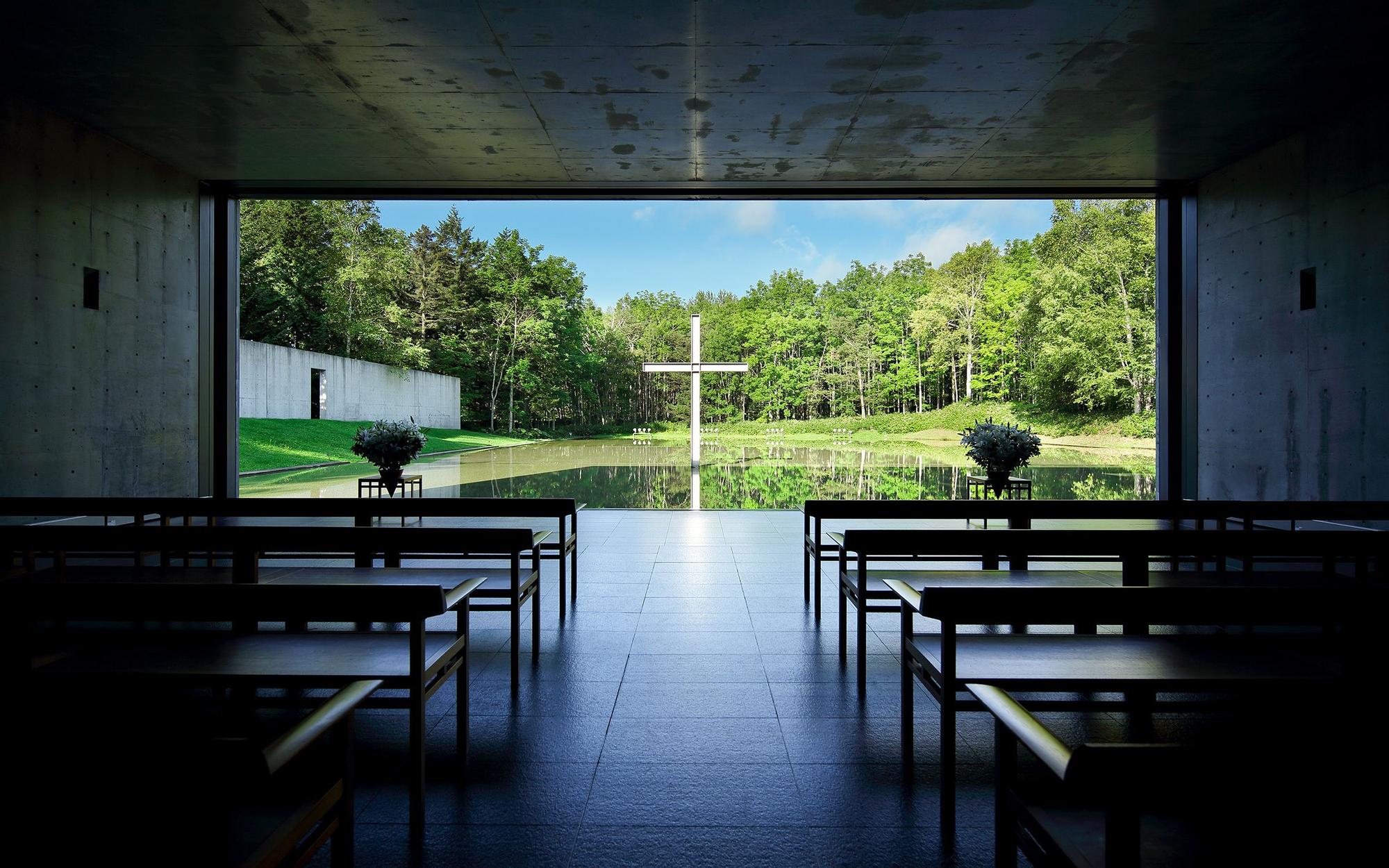 Iglesia del Agua de Tadao Ando, Japón