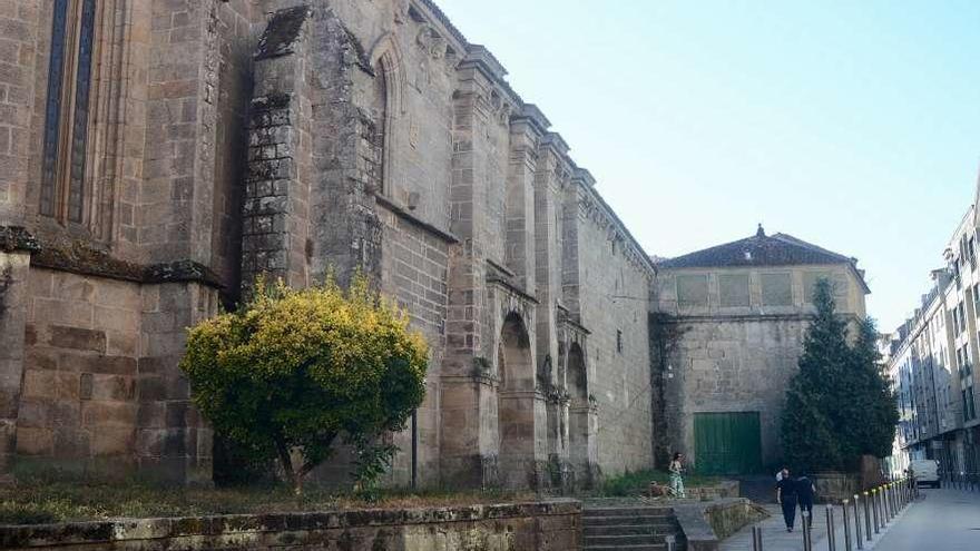 El convento de Santa Clara está cerrado desde el 25 de septiembre de 2017. // Rafa Vázquez