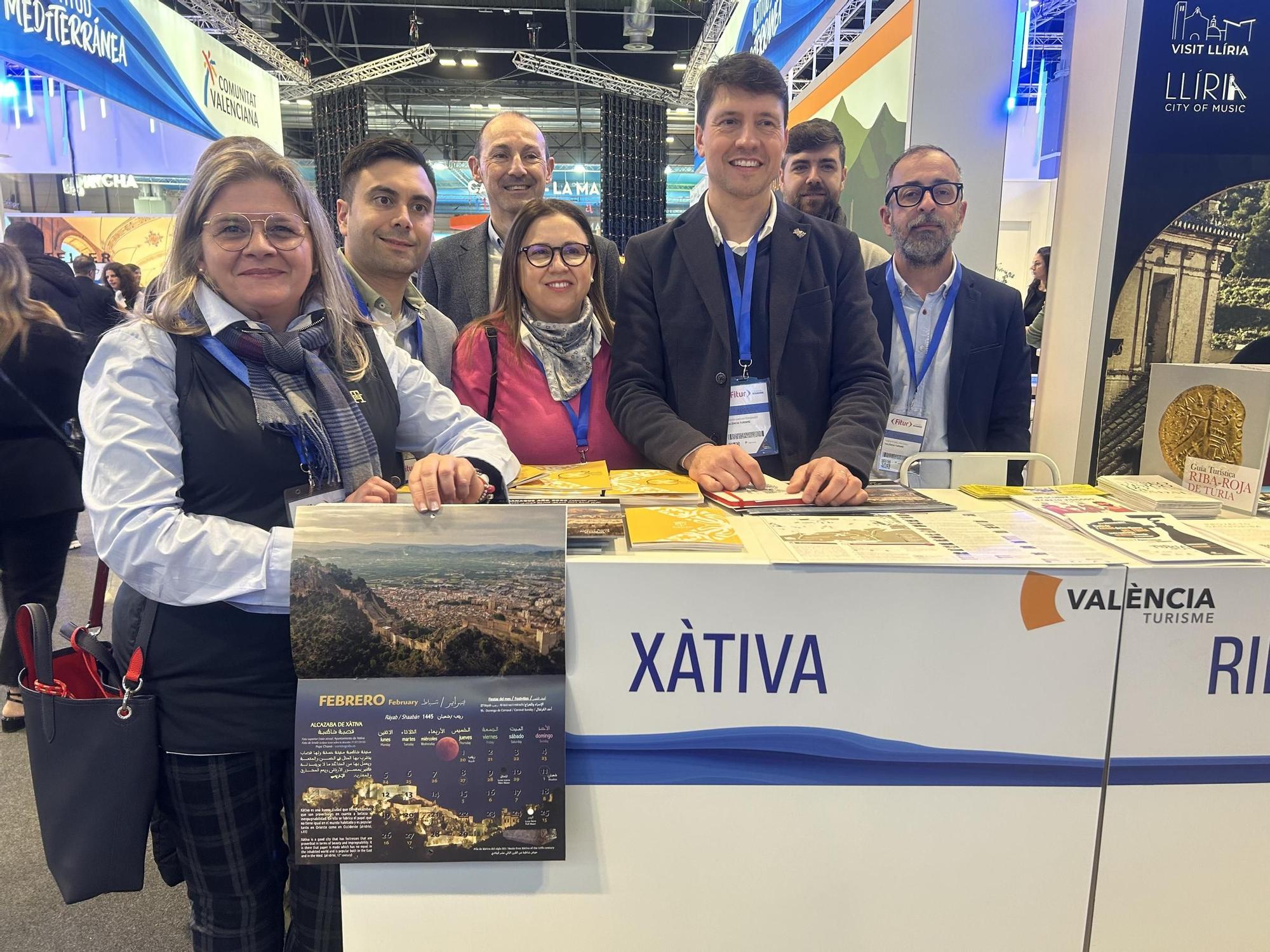 Así se muestra Xàtiva en el mayor escaparate mundial del turismo