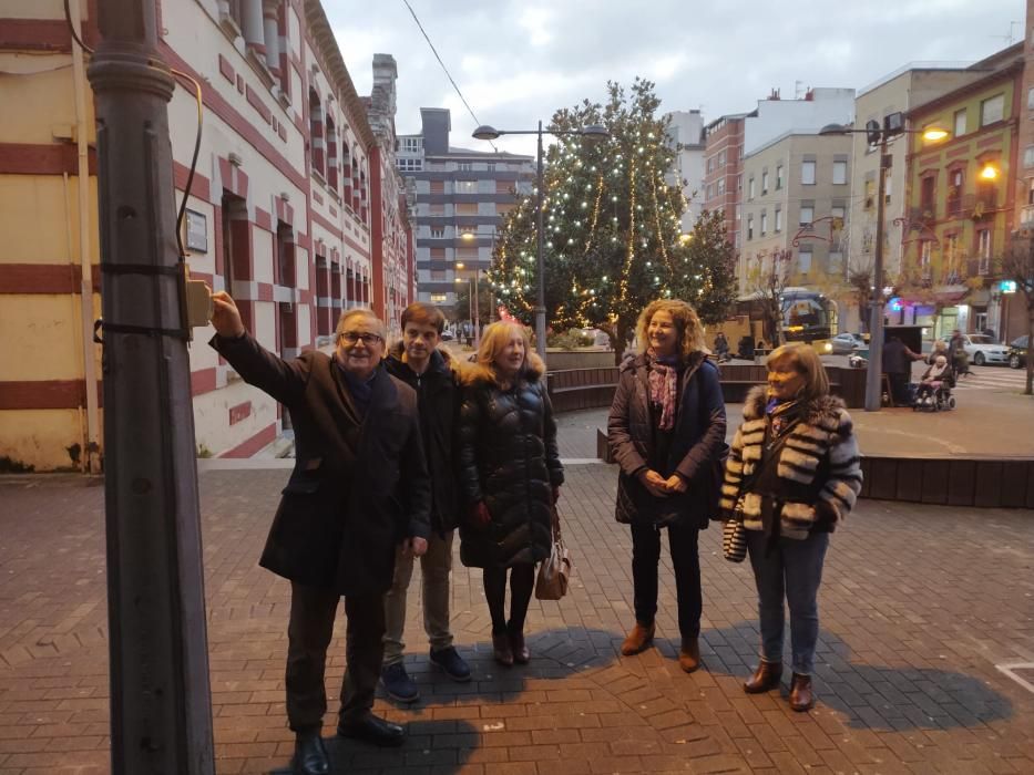 encendido navideño en las Cuencas