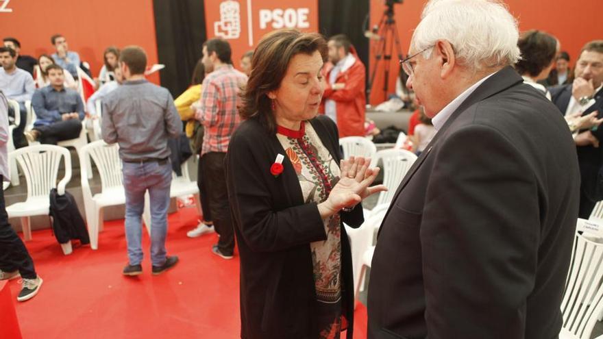 La presidenta andaluza Susana Díaz  en Gijón