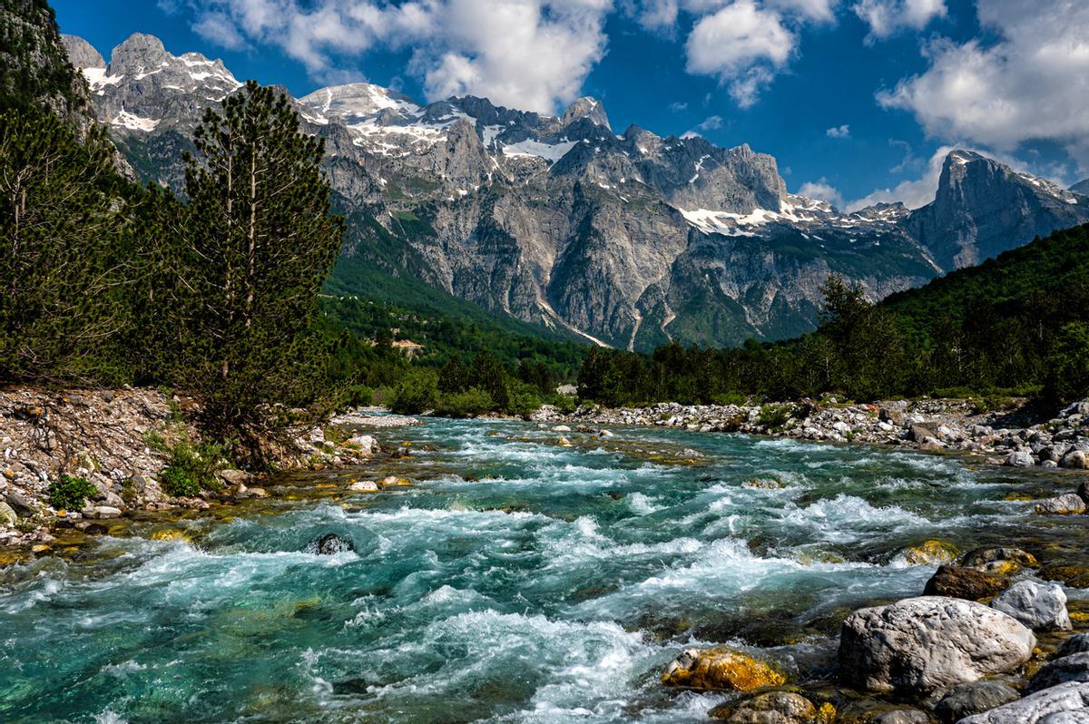 Parque Nacional Theth. Albania.
