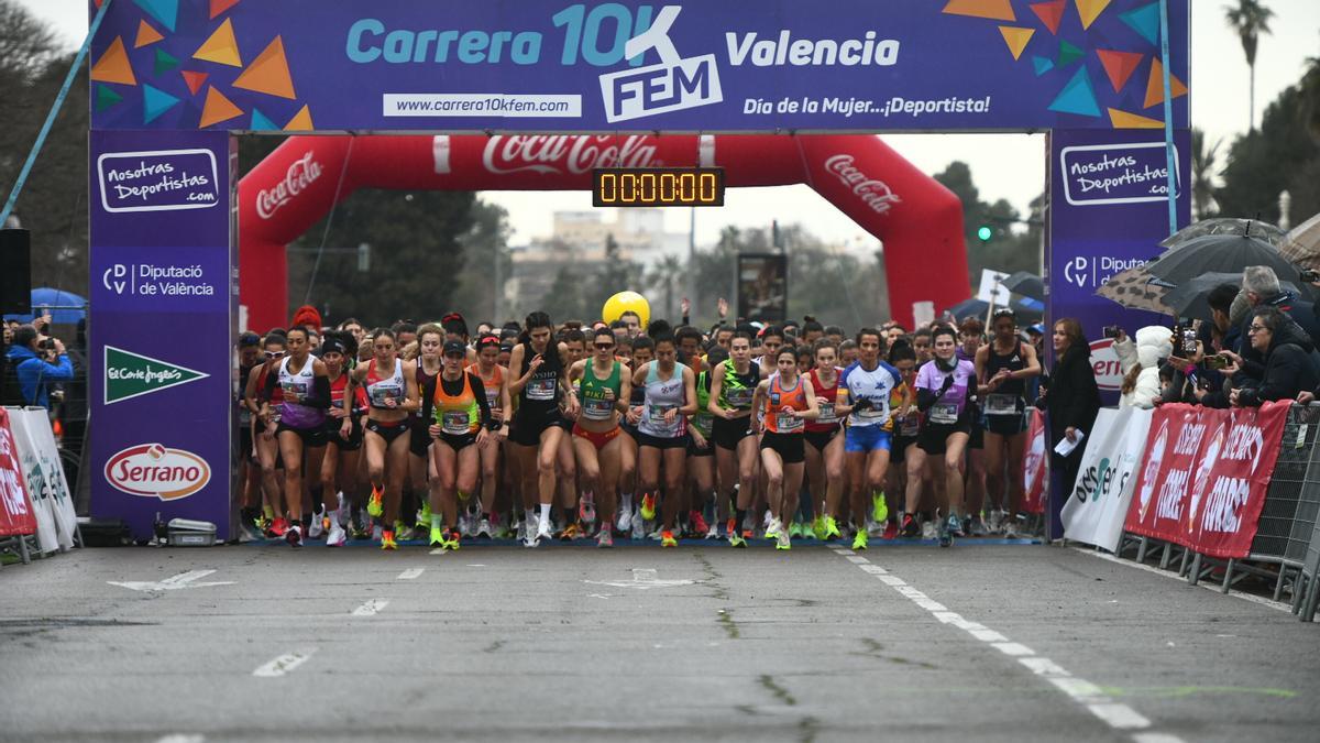 La 12ª edición de la Carrera 10KFem abre sus inscripciones.