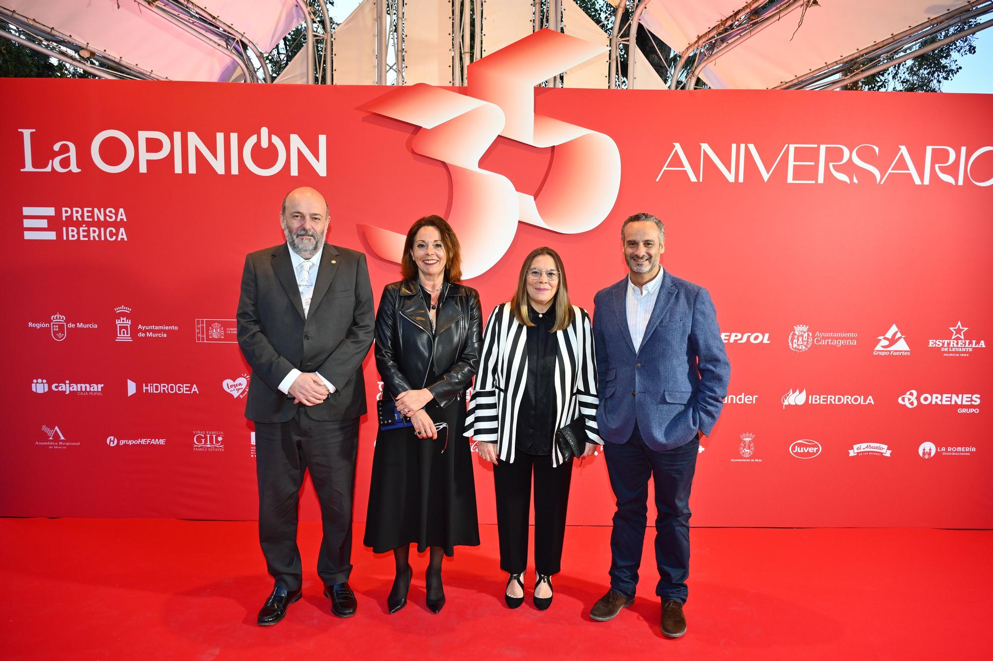 PABLO BRAQUEHAIS, CELIA CANTERO, PILAR OLIVA Y FERNANDO ABAD