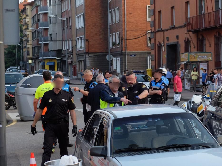 Tiroteo en Mieres tras un atraco a un supermercado