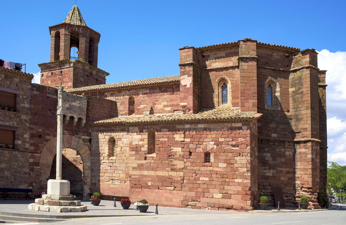 Iglesia de Santa María en Prades, España
