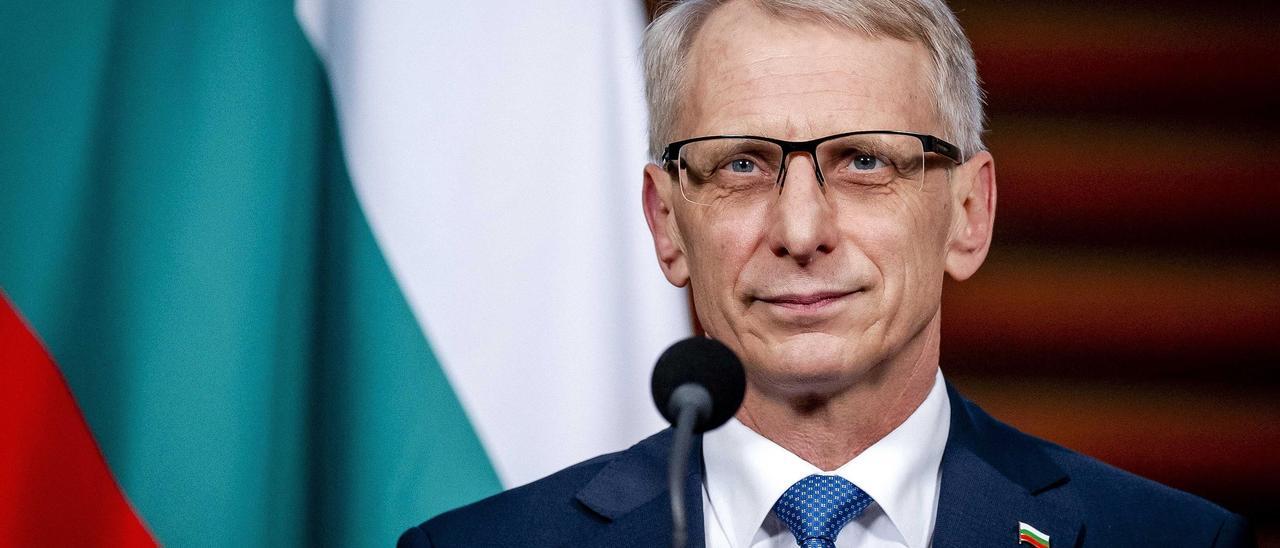 El exprimer ministro de Bulgaria, Nikolái Denkov.