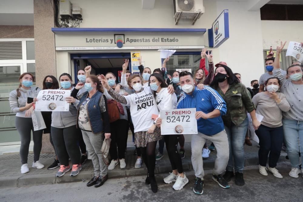 Los premiados de la Lotería de Navidad 2020