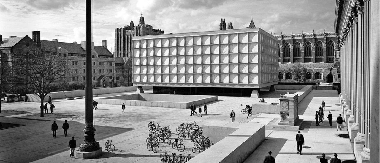 Biblioteca Beinecke (Universidade de Yale).