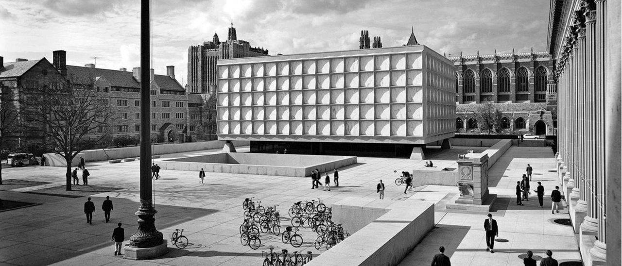 Biblioteca Beinecke  (Universidade de Yale).