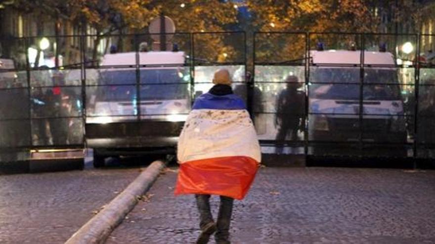 La movilización en París ha descendido en los últimos días.