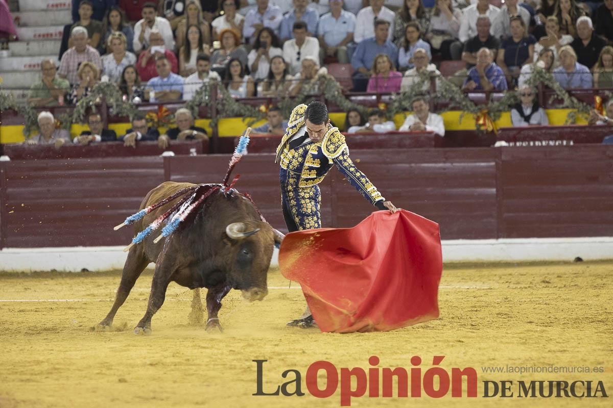 Cuarta corrida en la Feria Taurina de Murcia (Castella, Manzanares y Ureña)