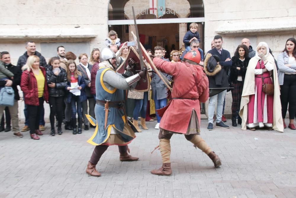 Recreación histórica en Alaquàs por los 40 años de los Moros i Cristians Perolers.