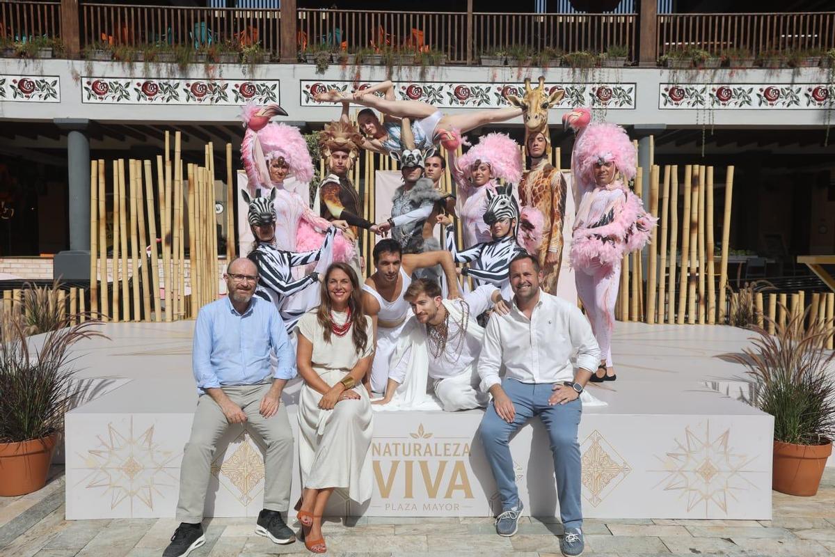 Presentación de 'Naturaleza viva' en Plaza Mayor.