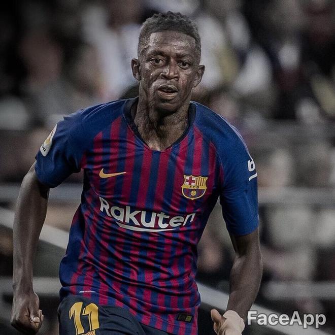 Así serán los jugadores del FC Barcelona de viejos, según Faceapp