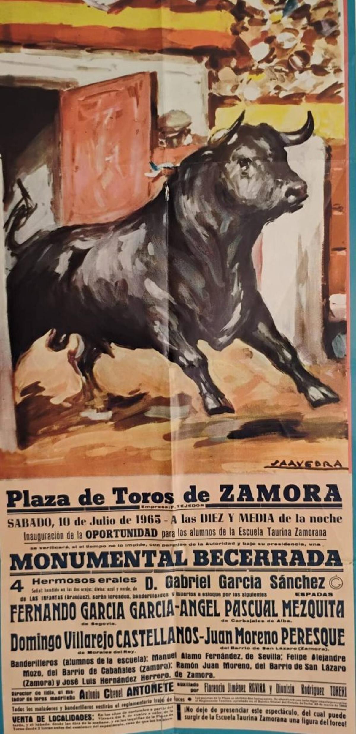 Cartel de la Oportunidad del año 1965. | CEDIDA