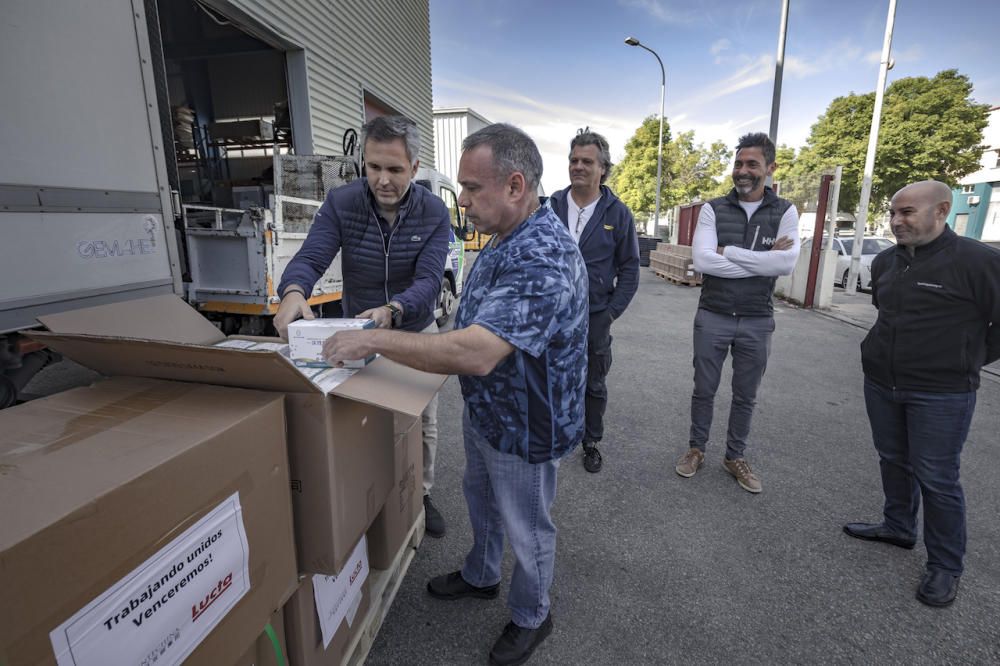 Coronavirus en Mallorca: Empresarios mallorquines donan 50.000 mascarillas a los hospitales de Sant Joan de Déu y Cruz Roja