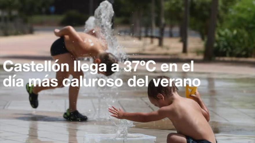 Castellón llega a 37ºC en el día más caluroso del verano