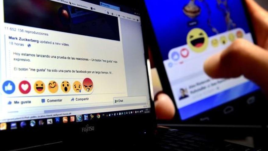 Facebook crea &#039;Reactions&#039; para expresar emociones más allá del &quot;me gusta&quot;